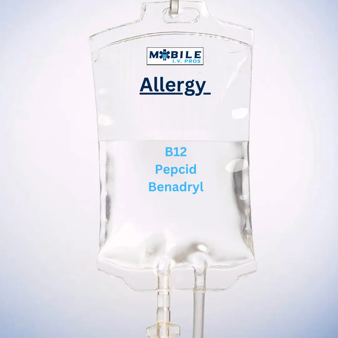 Allergy Relief Mobile IV Therapy Package